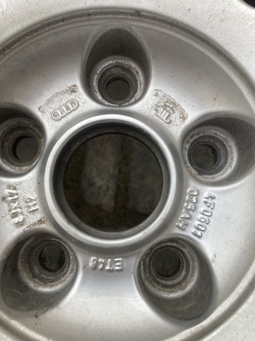 Диски титани колеса audi a6 c6 a4 b7 r17 5.112 et 48