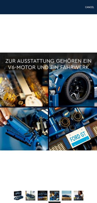 Lego Technic 42154 - Ford GT 2022