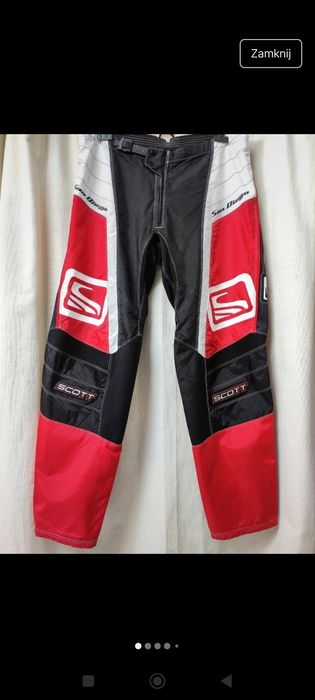 Spodnie na motor Scott San Diego, rozmiar 38