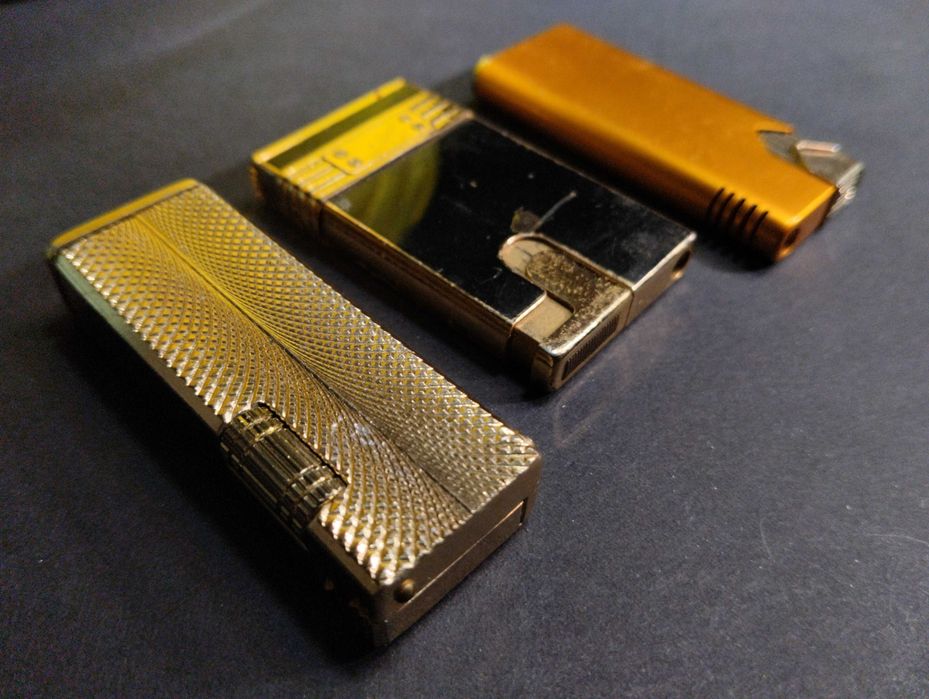 Isqueiros antigos diversos para colecção x2