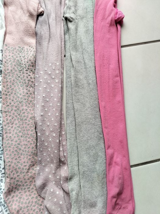 Zestaw rajstop dziecięcych 110/116