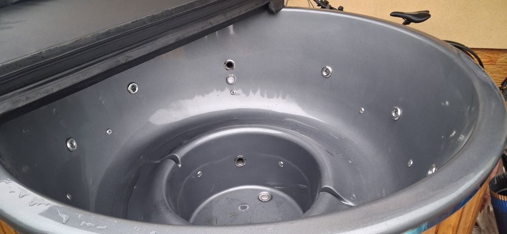 Nowa balia ogrodowe z jacuzzi ruska bania