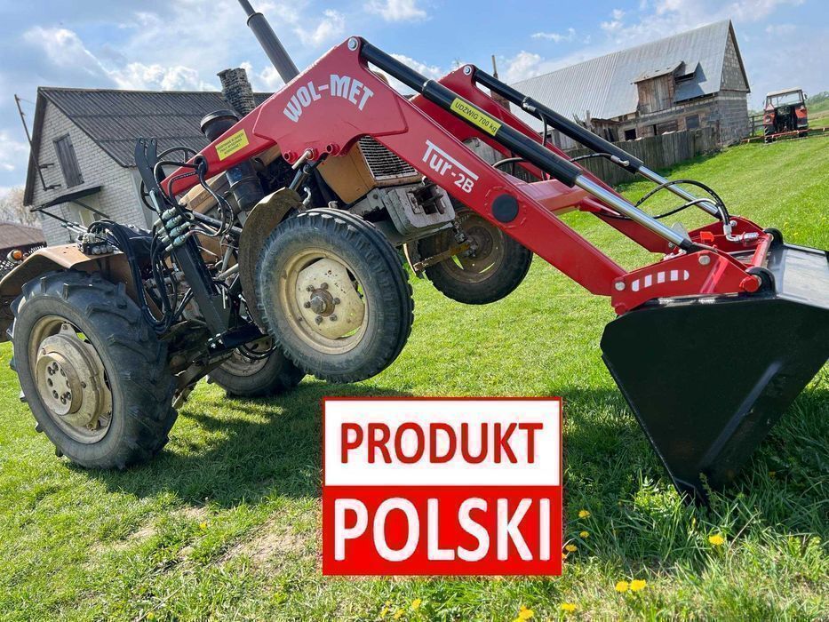 PROMOCJA-Ładowacz czołowy WOLMET 2B euro ramka-DOSTAWA pod adres-MONTAŻ tur c330 tur c360 tur ursus tur zetor 5011 ZETOR 7011