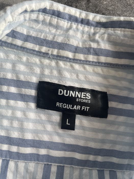 Koszula męska w paski Dunnes Regular Fit L