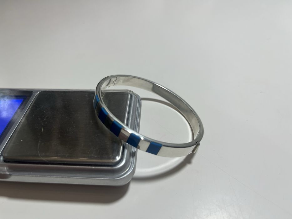 Срібний браслет кафф 925 проба sterling silver