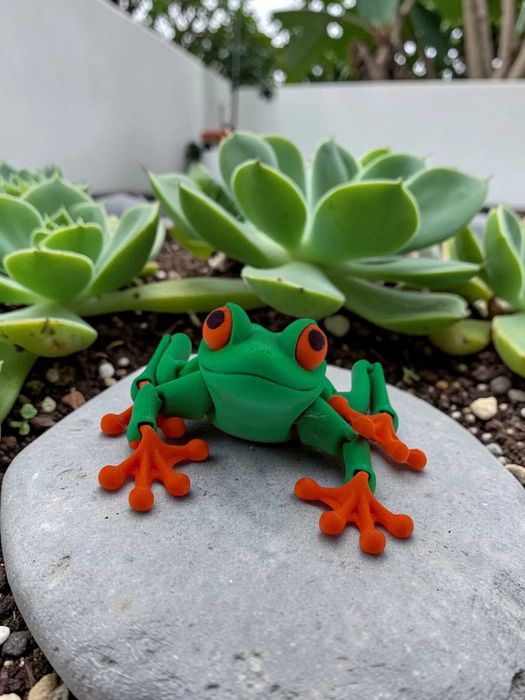 Żaba Figurka Wydruk 3D