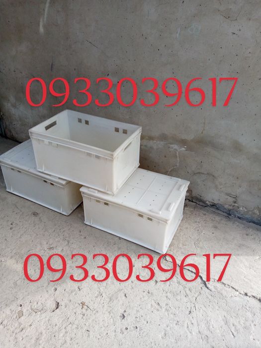 Ящики пластиковые пищевые сплошные