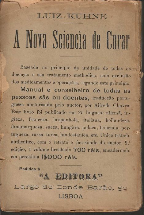 Luz e Vida – Volume II – Edição de 1889