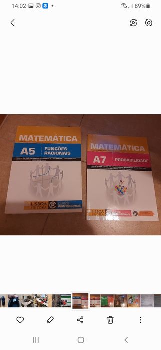 Matemática  A6 como novo