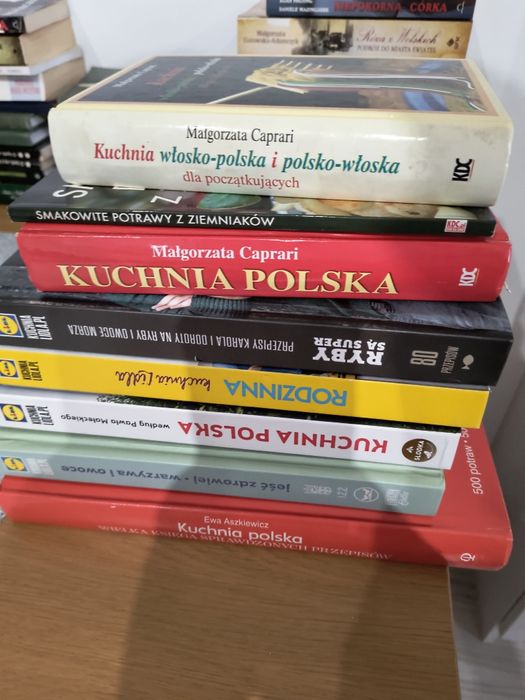 Książki kucharskie oddam