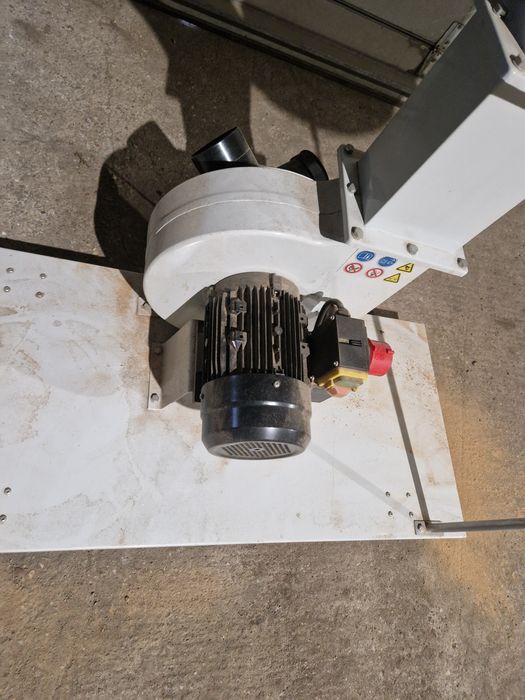 Odciąg do trocin dwu workowy turbina wentylator