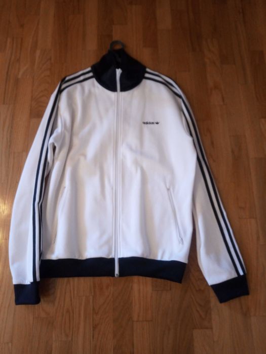 Casaco Adidas branco julgo que unisexo