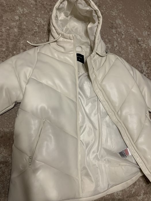 Зимова куртка з еко кожи