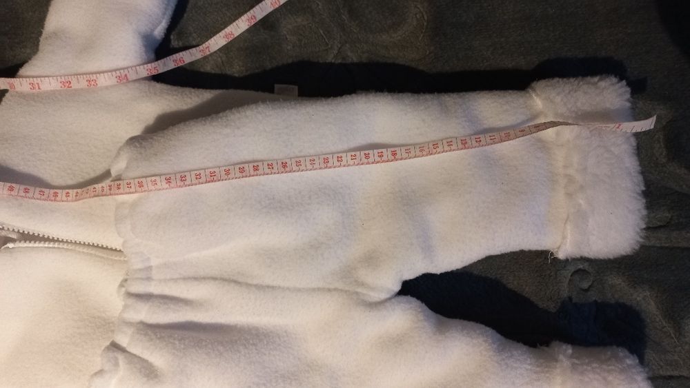 Ubranko do chrztu zimowe dla chłopca