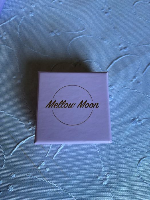 Kolczyki nowe white mellow moon