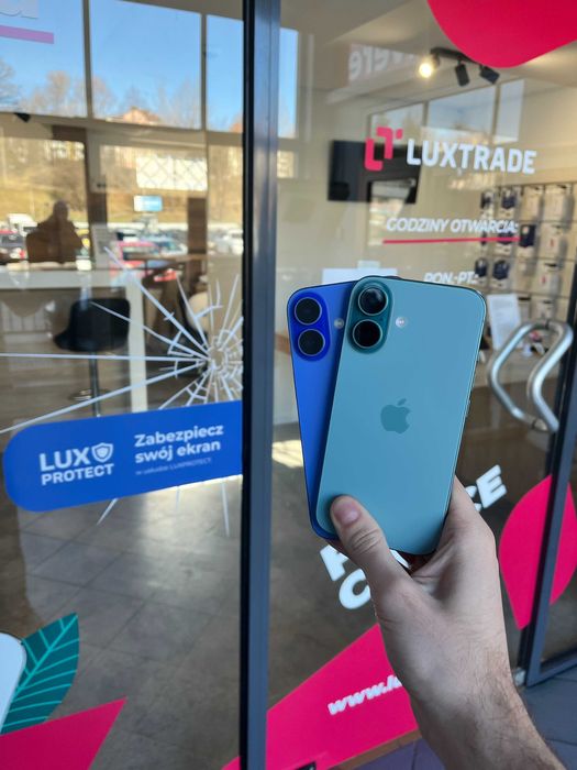 JAK NOWY | IPHONE 16 128GB | Gwarancja 24 miesiące | Różne kolory