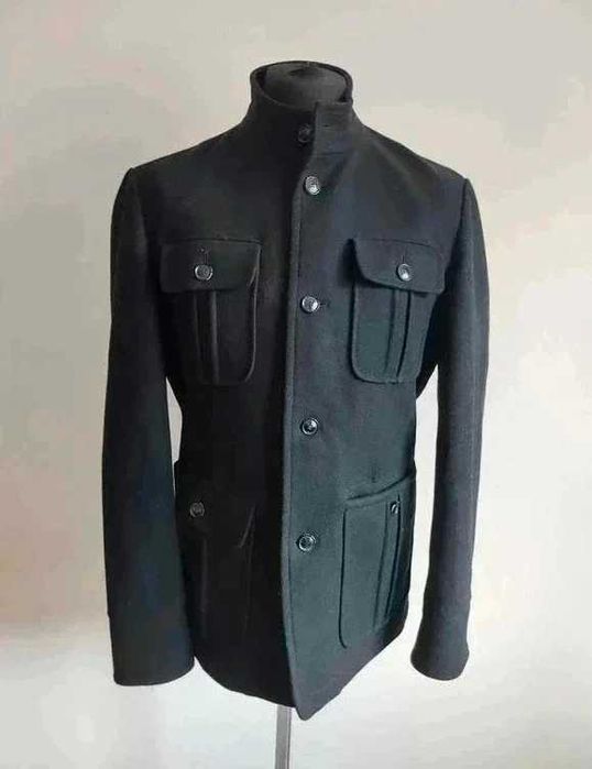 Kurtki i płaszcze męskie w zestawie około 15 sztuk