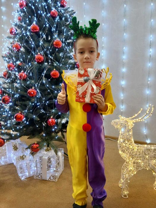 Костюм клоуна на 5-6 років