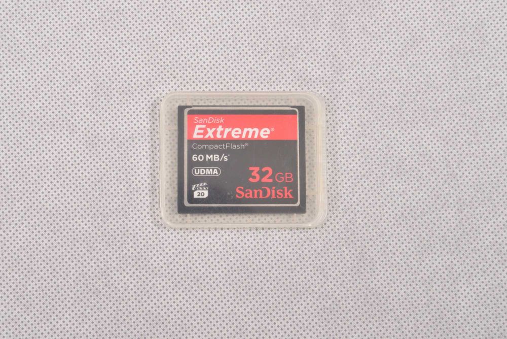 Karta pamięci CF Compact Flash Sandisk 32 GB Extreme UDMA 60MB/s 400x (SDCFX-032G)