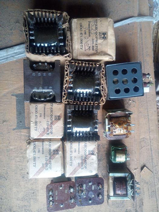 Трансформаторы разные.