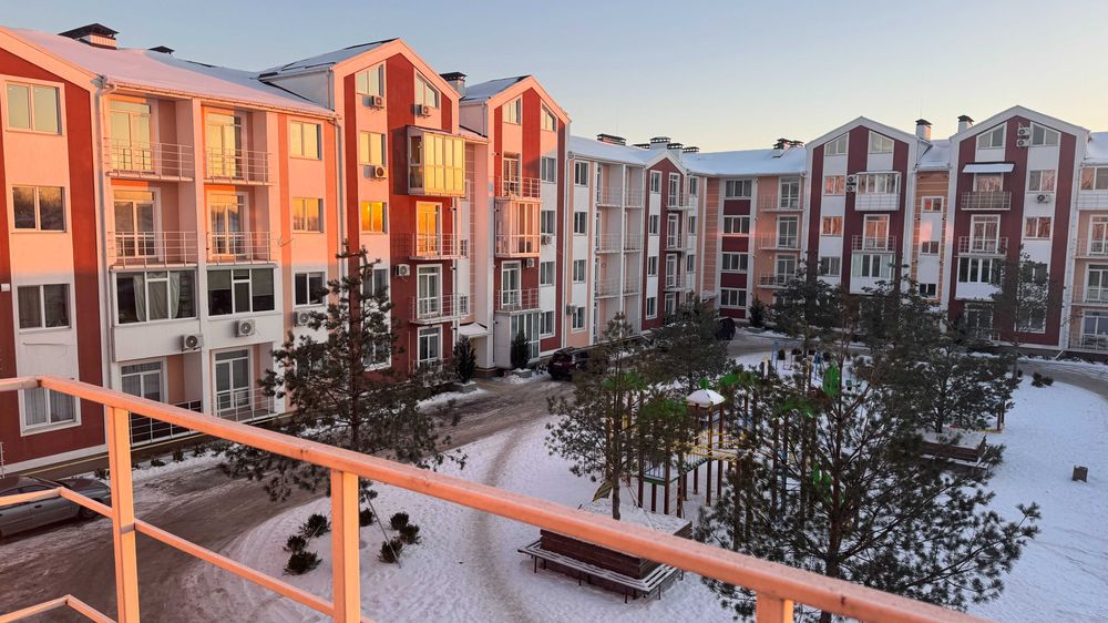 Готова квартира в зданому будинку Два балкони Газ