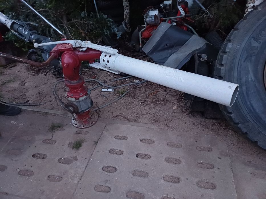 Działko wodno pianowe, armatka, prądownica Rosenbauer
