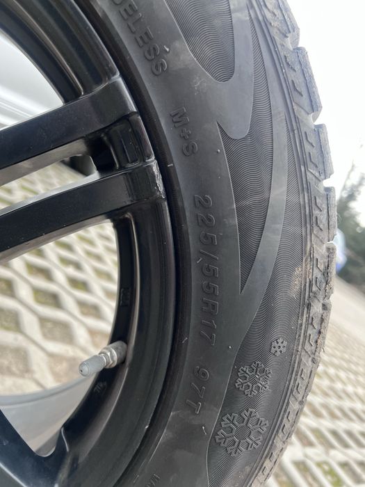 Sprzedam 4 koła na zimowych oponach do BMW
