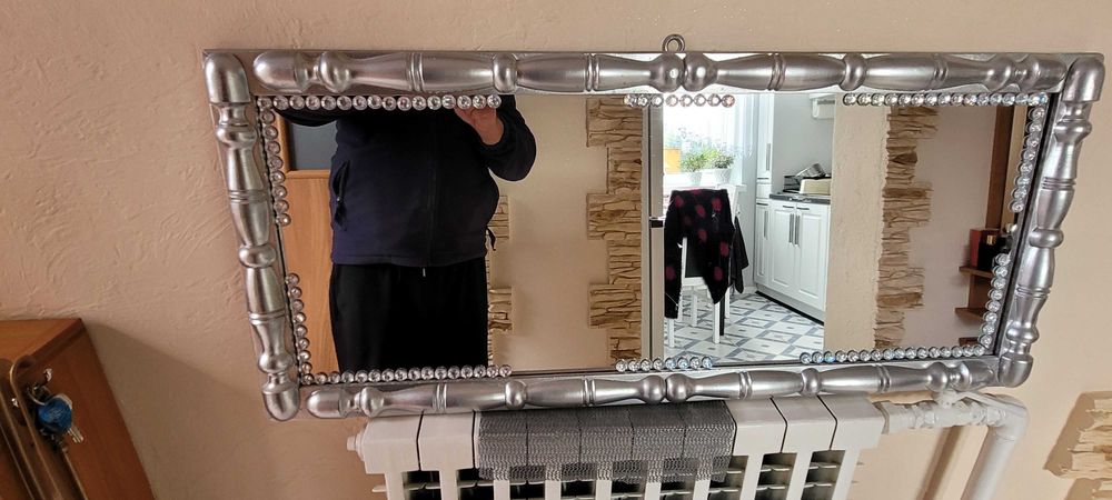 Lustro wiszące prostokątne