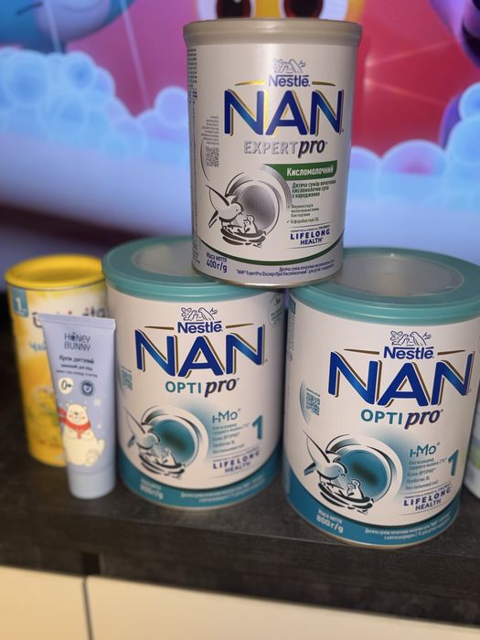 Смесь Nan 1 Opti Pro ,Hipp Combiotic 1