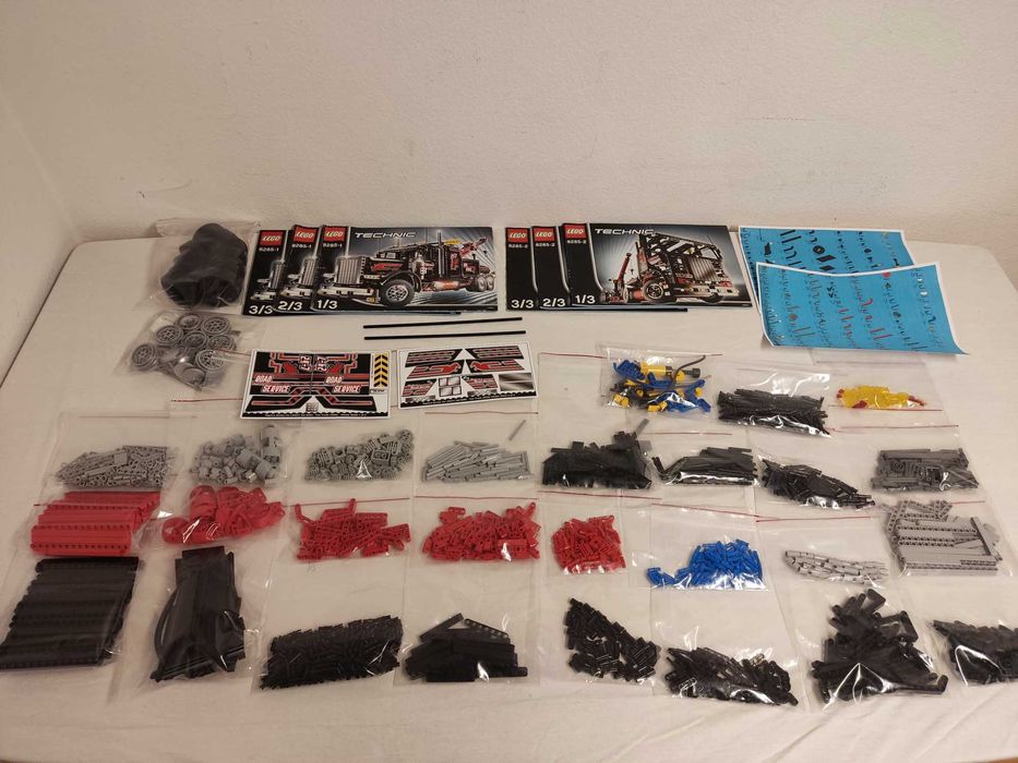 Lego ® Technic ® 8285 Amerykański holownik. Silver edition + naklejki