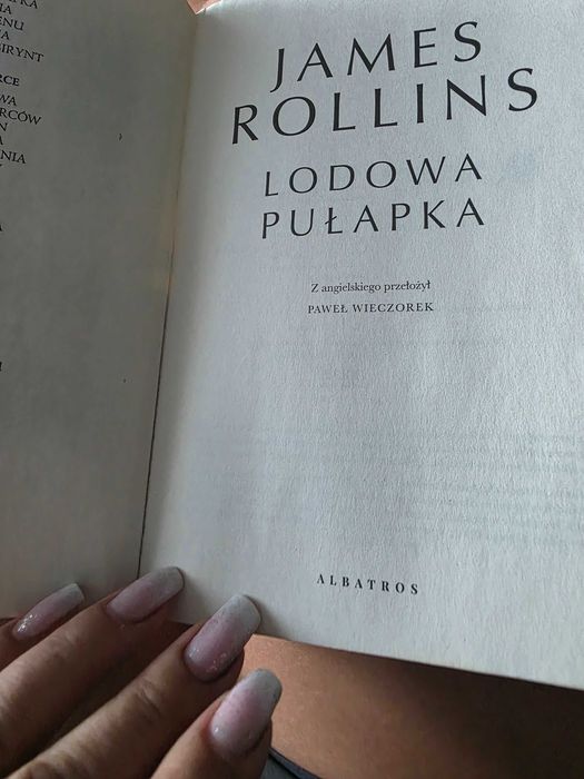 Lodowata pułapka James Rollins