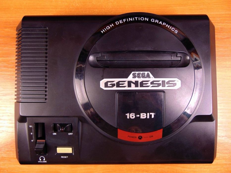 Sega genesis 1 VA6, mega switch mod