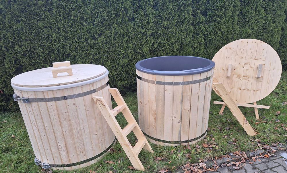 Beczka do MORSOWANIA, wkład do schładzania, balia po saunie, producent