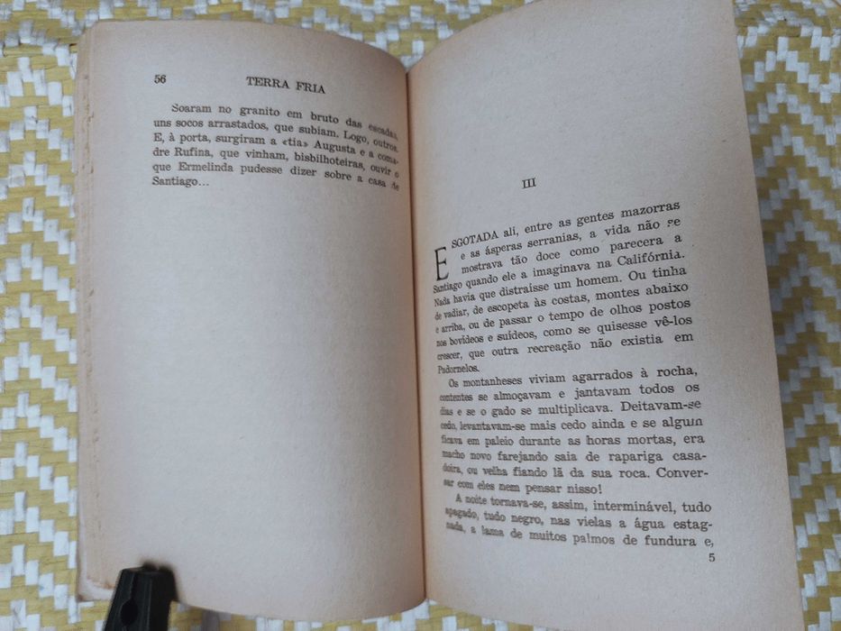 TERRA FRIA– 
Ferreira de Castro