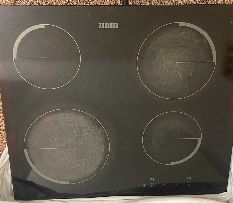Placa Zanussi de vitrocerâmica