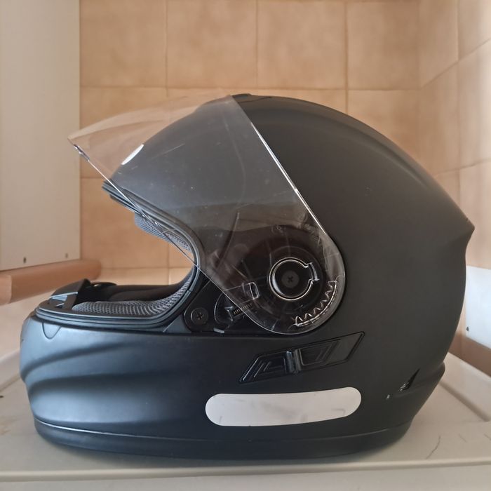 Capacete  está  novo