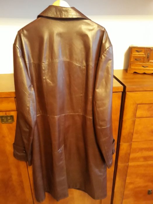 Kurtka skórzana męska