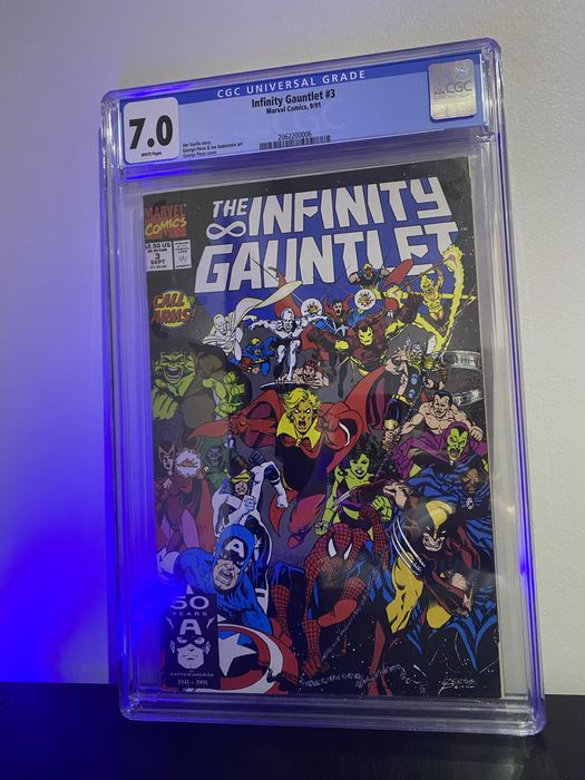 CGC Infinity Gauntlet #3 7.0