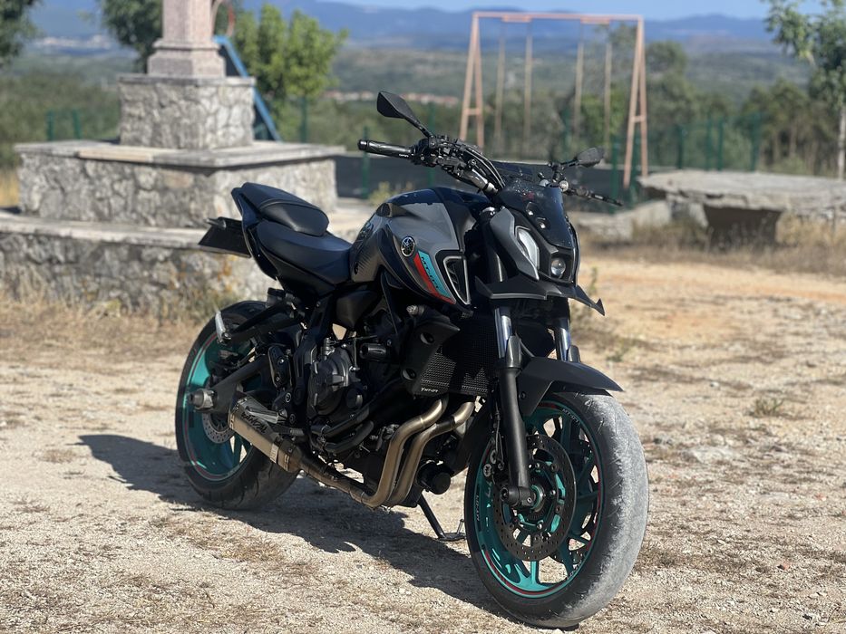 Yamaha MT-07 Cyan Storm