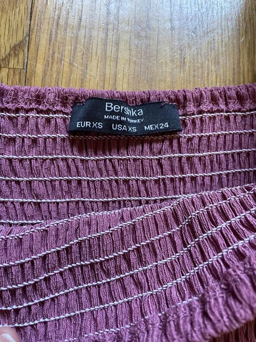 Vestido rosa Bershka