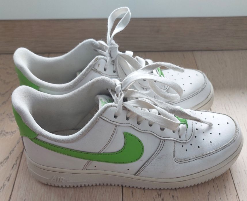 Buty Nike Air Force 1 one rozm. 37,5 zielone
