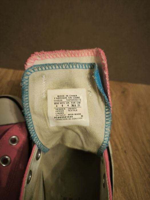 Trampki Converse rozmiar 36,5