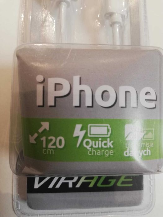 Kabel do ładowania Apple Iphone lightning kabelek ładowarka USB