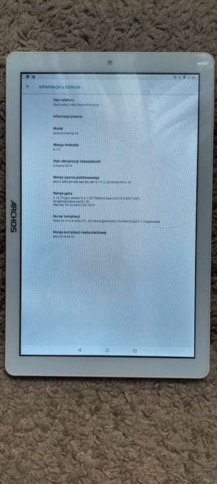 Tablet Archos Core 101 3g v4 10,1" - używany