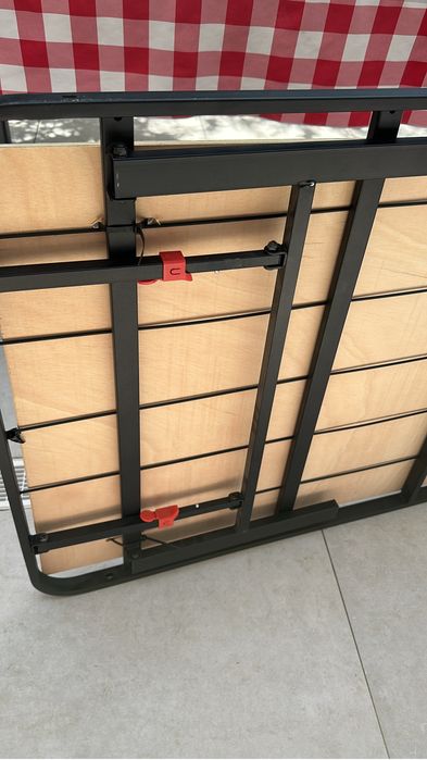 Cama casal compacta portatil (dupla)