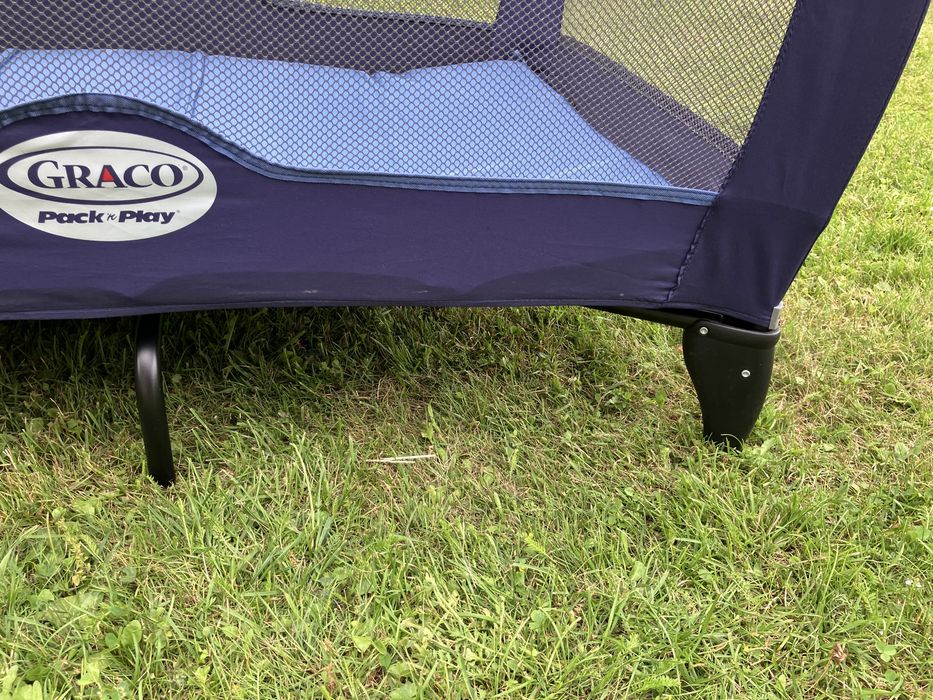 Łóżeczko turystyczne Graco Contour Electra z przewijakiem granatowe