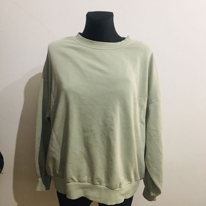 Bluza Relaxed Fit - Pistacjowy Bluza H&M pistacja rozmiar M