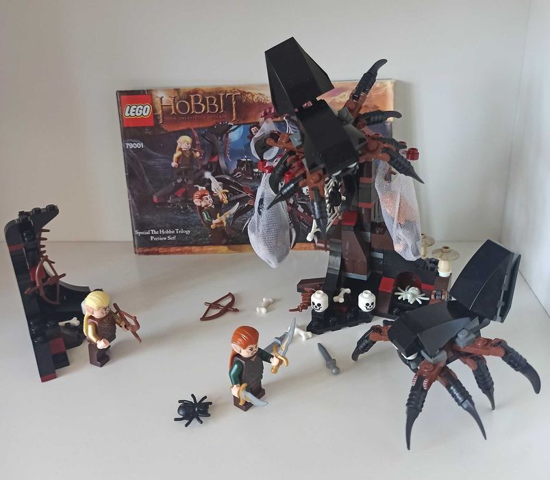 Lego The Hobbit Escape from Mirkwood Spiders 79001
