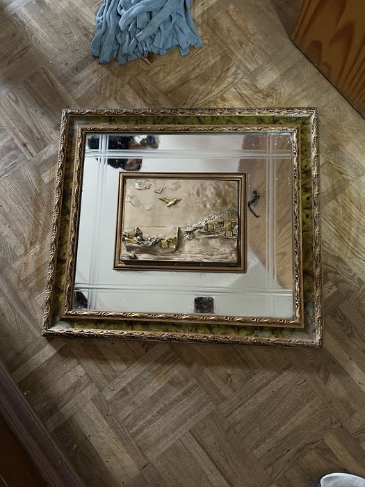 Moldura em vidro italiana
