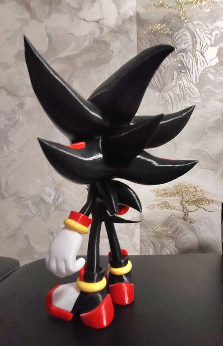 Фігурка Shadow Sonic Шедоу Шэдоу Сонік Соник іграшка персонаж Sonic the Hedgehog 3D друк 3D печать